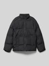 JACK & JONES Gewatteerd jack met opstaande kraag, model 'SOHO' Zwart