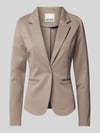 ICHI Slim Fit Blazer mit Paspeltaschen Modell 'KATE' Hellbraun