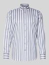 OLYMP SIGNATURE Slim Fit Freizeithemd mit Button-Down-Kragen Modell 'Sergio' Marine