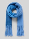 ICHI Schal in Strick-Optik Modell 'IAMALOU' Blau
