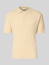 Selected Regular Fit Poloshirt aus reiner Baumwolle Modell 'MATTIS' Sand