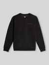 G-Star RAW Bluza z detalami z logo w tonacji ton w ton Czarny