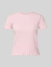 Jake*s Studio Woman T-Shirt mit Muschelsaum Pink