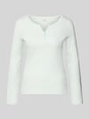 Tom Tailor Regular Fit Langarmshirt aus Baumwoll-Mix Mint