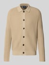 OLYMP Level 5 Vest met knoopsluiting Ecru