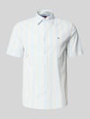Tommy Jeans Regular Fit Freizeithemd aus Baumwoll-Mix Hellblau