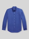 Polo Ralph Lauren Custom Fit Freizeithemd aus reiner Baumwolle Dunkelblau