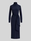 Lauren Ralph Lauren Regular Fit Freizeitkleid aus Baumwoll-Modal-Mix Marine