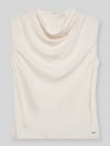Calvin Klein Womenswear Regular Fit Blusentop aus Viskose Sand