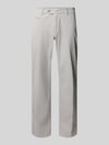 Brax Regular Fit Stoffhose mit Lyocell-Anteil Modell 'Everest' Silber