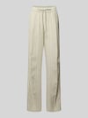 s.Oliver RED LABEL Relaxed Fit Weite Hose aus Leinen-Viskose-Mix Beige