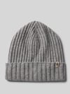 Roeckl Beanie aus reinem Kaschmir Mittelgrau Melange