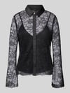 GUESS Regular Fit Bluse im 2-in-1-Look Black