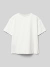 MANGO T-Shirt mit Rundhalsausschnitt Ecru