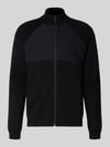 BOSS Green Regular Fit Sweatjacke aus Viskose-Mix Modell 'TOUR HY' Black