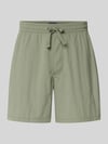 Tommy Jeans regular fit sportshorts met tunnelkoord Olijfgroen