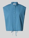 Marc O'Polo DENIM Relaxed Fit Bluse aus reiner Baumwolle Rauchblau