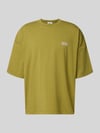 American Vintage T-Shirt mit Logo-Print Modelll 'GIXY' Grass