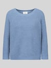 Weekend Max Mara Regular fit pullover met mohairgehalte model 'XENO' Lichtblauw