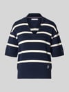 Tommy Hilfiger Regular Fit Pullover aus reiner Baumwolle Marine