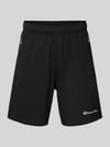 Champion Relaxed Fit Bermudas mit Reißverschlusstaschen Black