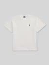 Polo Ralph Lauren Relaxed Fit T-Shirt aus reiner Baumwolle Weiss