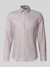 Seidensticker Slim Fit Businesshemd aus reiner Baumwolle Modell 'New Kent Patch' Sand