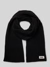 DRYKORN Schal mit Label-Detail Modell 'NUMAS' Black