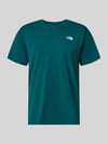 The North Face Regular Fit T-Shirt mit Rundhalsausschnitt Modell 'EVOLUTION' Petrol