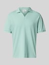MC2 Saint Barth Regular Fit Poloshirt mit V-Ausschnitt Modell 'CHARLES' Gruen