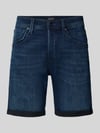 JACK & JONES Regular Fit Jeansshorts im 5-Pocket-Design Modell 'RICK' Dunkelblau