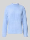 FREE/QUENT Strickpullover in Ripp-Optik Modell 'Thrill' Hellblau