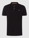 Tom Tailor Regular Fit Poloshirt mit Logo-Stitching Modell 'BASIC' Black