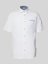 Tom Tailor Regular fit vrijetijdsoverhemd van puur katoen Wit