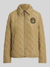 Lauren Ralph Lauren regular fit gewatteerd jack met geborduurd embleem Zand