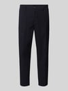 MARKUP Hose mit Gesäßtaschen Modell 'PANTALACCIO POPELINE' Marine