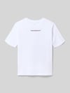 JACK & JONES T-Shirt mit Motiv-Print Modell 'CITY' Weiss