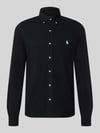 Polo Ralph Lauren Regular Fit Freizeithemd aus reiner Baumwolle Black