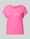 ONLY Regular Fit T-Shirt aus Viskose-Mix Modell 'MOSTER' Pink
