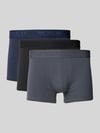 MCNEAL Trunks mit Label-Bund im 3er-Pack Dunkelgrau
