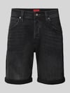 JACK & JONES Regular Fit Jeansshorts im 5-Pocket-Design Modell 'RICK' Black