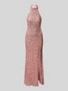 Hey Kyla Abendkleid mit Ziersteinbesatz Pink