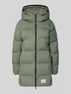 khujo Puffer Jacket mit Label-Patch Modell 'Tanare' Gruen