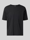 Marc O'Polo DENIM relaxed fit T-shirt van puur katoen Zwart