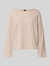 BOSS Orange Regular Fit Pullover aus Kaschmir-Schurwoll-Mix Modell 'C_Faprosa' Sand Melange