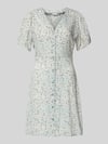 ONLY Minikleid aus reiner Viskose Modell 'EVIDA' Lind