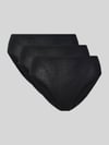 SCHIESSER Slip im 3er-Pack Black