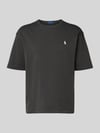 Polo Ralph Lauren Relaxed Fit T-Shirt aus reinen Baumwolle Anthrazit
