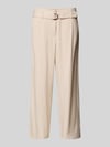 Christian Berg Woman Culotte mit Eingrifftaschen und Gürtel Ecru