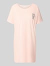 s.Oliver RED LABEL Comfort Fit Pyjama aus Baumwoll-Viskose-Mix Modell 'Perfect Nights Nachthemd' Hellrosa